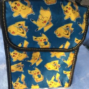 Pokemon Blue and Yellow Pikachu Kid bag with 43 mini Pokémon